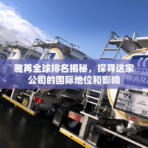雅苒全球排名揭秘，探尋這家公司的國(guó)際地位和影響