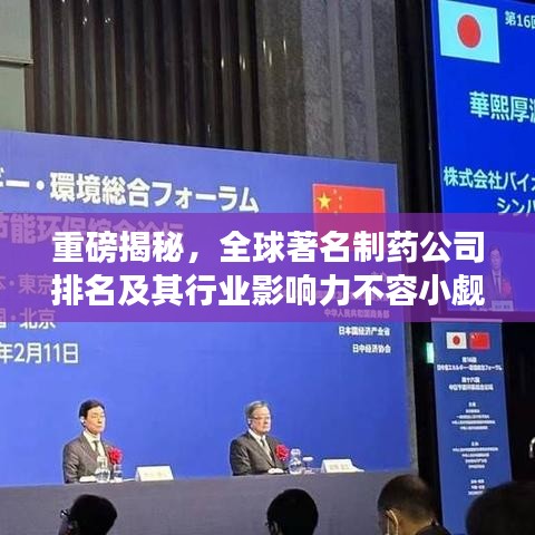 重磅揭秘，全球著名制藥公司排名及其行業(yè)影響力不容小覷！