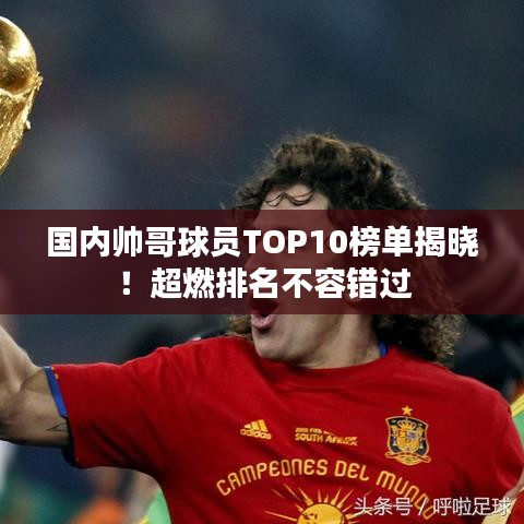 國(guó)內(nèi)帥哥球員TOP10榜單揭曉！超燃排名不容錯(cuò)過