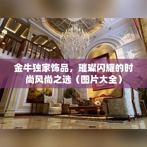 金牛獨家飾品，璀璨閃耀的時尚風尚之選（圖片大全）