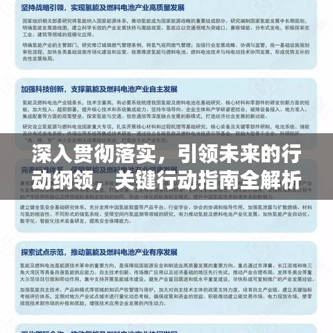深入貫徹落實(shí)，引領(lǐng)未來(lái)的行動(dòng)綱領(lǐng)，關(guān)鍵行動(dòng)指南全解析