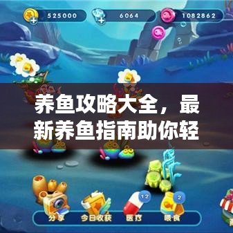 養(yǎng)魚攻略大全，最新養(yǎng)魚指南助你輕松成為養(yǎng)魚達(dá)人！